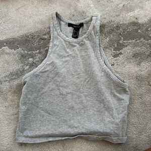 Forever 21 Light Gray Tank Top